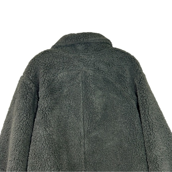 Lululemon - Women’s ‘Cinchable’ Fleece Zip-Up Jacket, Dark Olive - Green, Size 2 - Picture 8 of 16